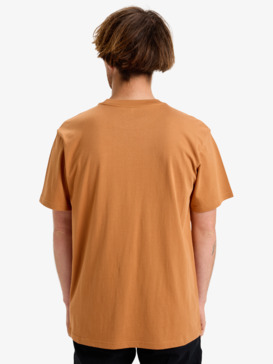 quiksilver, Ev Mini Logo 2024 - Camiseta de manga corta para Hombre, BRAN (cmn0) Ev Mini Logo 2024 - Short Sleeves T-Shirt for Men  EQYZT08042