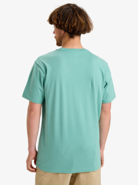 quiksilver, Ev Mini Logo 2024 - T-Shirt für Männer, MALACHITE GREEN (gjr0) Ev Mini Logo 2024 - Short Sleeves T-Shirt for Men  EQYZT08042