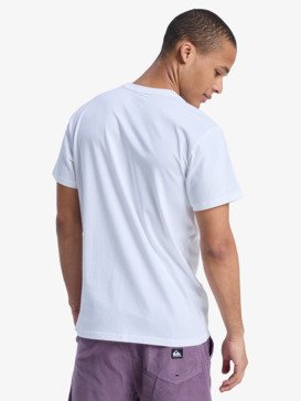 quiksilver, Ev Mini Logo 2024 - T-Shirt für Männer, WHITE (wbb0) Ev Mini Logo 2024 - Short Sleeves T-Shirt for Men  EQYZT08042