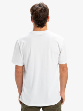 quiksilver, Ev Shape All Day - Short Sleeves T-Shirt for Men, WHITE (wbb0) Ev Shape All Day - Short Sleeves T-Shirt for Men  EQYZT08052
