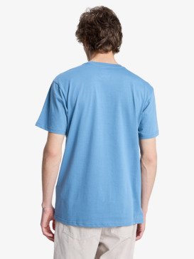 quiksilver, EV Comp Logo 2024 - Camiseta de manga corta para Hombre, CORONET BLUE (blq0) EV Comp Logo 2024 - Short Sleeves T-Shirt for Men  EQYZT08072