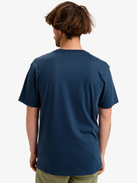 quiksilver, Evo Abstract Chaos - Kurzärmliges T-Shirt mit Screen-Print für Männer, DARK NAVY (ktp0) Evo Abstract Chaos - Short Sleeve T-Shirt for Men  EQYZT08133