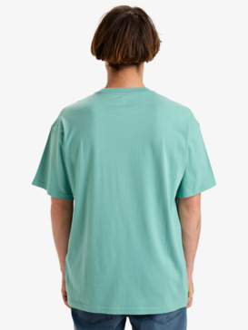 quiksilver, Nature - Short Sleeve T-Shirt for Men, MALACHITE GREEN (gjr0) Nature - Short Sleeve T-Shirt for Men  EQYZT08134