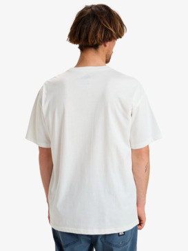 quiksilver, Nature - Kurzärmliges T-Shirt mit Screen-Print für Männer, SNOW WHITE (wbk0) Nature - Short Sleeve T-Shirt for Men  EQYZT08134