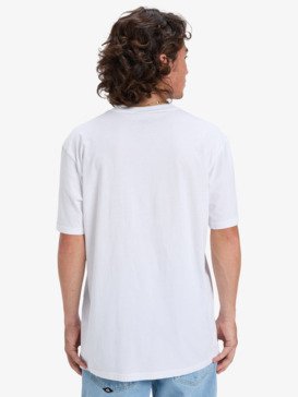quiksilver, Ev Mini Logo - T-Shirt à manches courtes pour Homme, WHITE (wbb0) Ev Mini Logo - Short Sleeve T-Shirt for Men  EQYZT08181