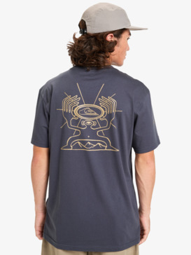 quiksilver, Evo Quik Rituals - T-Shirt für Männer, INDIA INK (ksh0) Evo Quik Rituals - Short Sleeve T-Shirt for Men  EQYZT08193