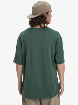 quiksilver, Salt Water - T-Shirt à manches courtes pour Homme, TREKKING GREEN (tkr) Salt Water - Short Sleeve T-Shirt for Men  EQYZT08204