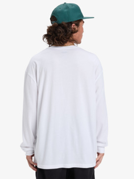 quiksilver, Salt Water - T-shirt manches longues pour Homme, WHITE (wbb0) Salt Water - Long Sleeve T-Shirt for Men  EQYZT08206