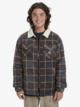 CHOCOLATE BROWN SHERPA PLAID (csd6)