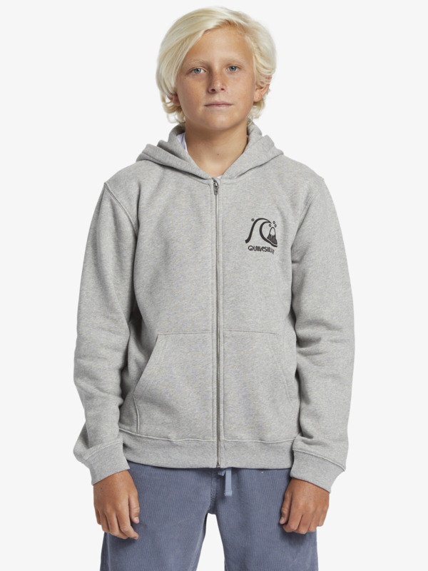 Graphic - Zip-up hooded sweatshirt for boys 8-16yrs  AQBFT03109