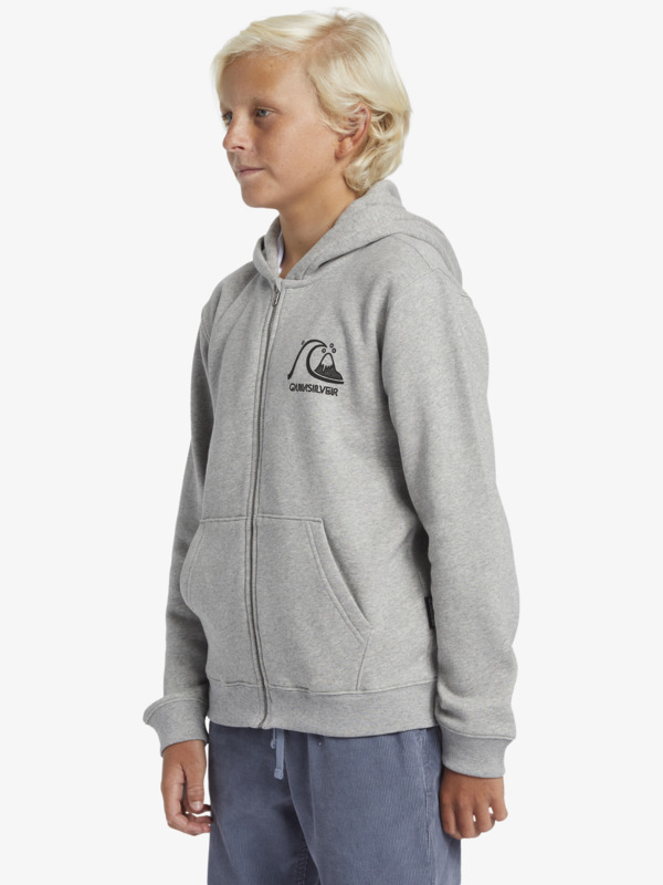 Graphic - Zip-up hooded sweatshirt for boys 8-16yrs  AQBFT03109