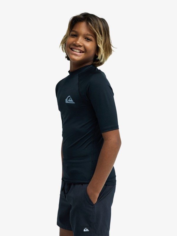Everyday - Short Sleeve UPF 50 Surf T-Shirt for Boys 8-16  AQBWR03064