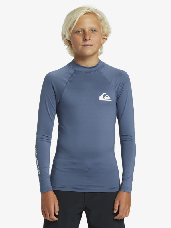 Everyday - Long Sleeve UPF 50 Surf T-Shirt for Boys 8-16  AQBWR03065