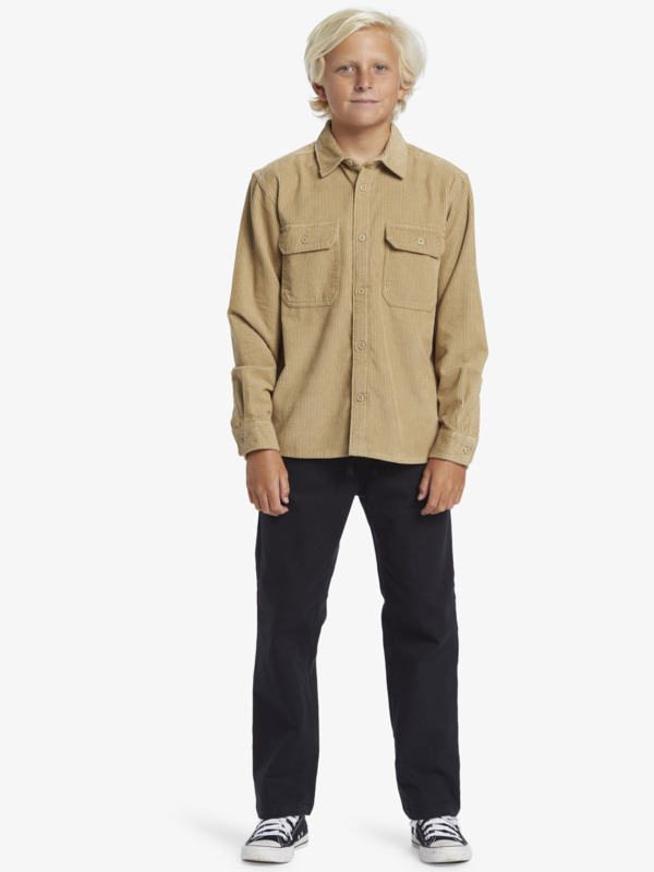 Venture    - Corduroy Shacket for Boys 8 - 16  AQBWT03090