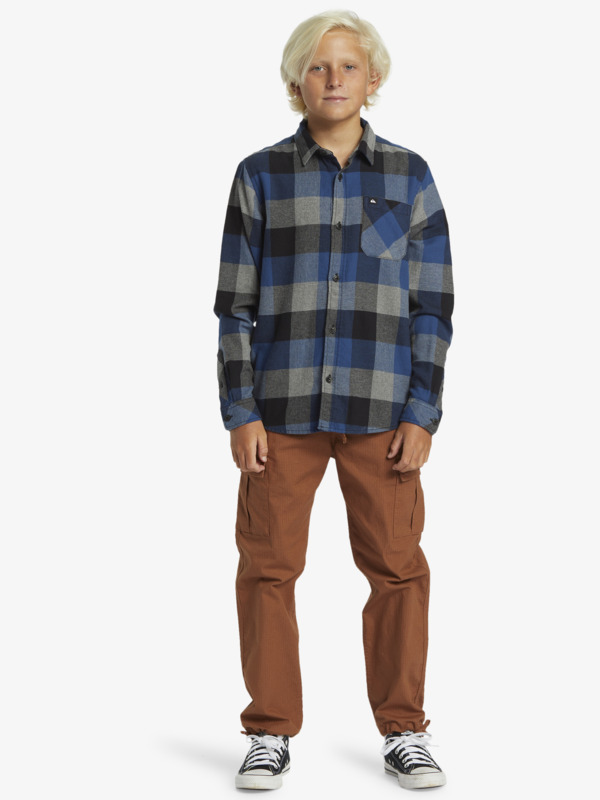 Motherfly Classic - Flannel Shirt for Boys 8 - 16  AQBWT03095