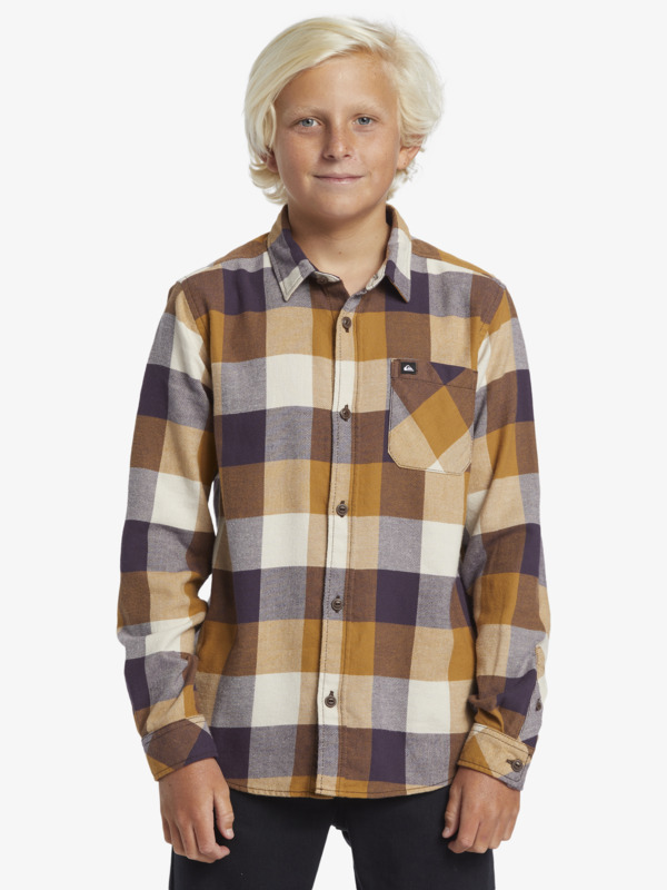 Motherfly Classic - Flannel Shirt for Boys 8 - 16  AQBWT03095