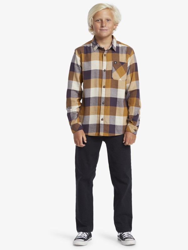 Motherfly Classic - Flannel Shirt for Boys 8 - 16  AQBWT03095