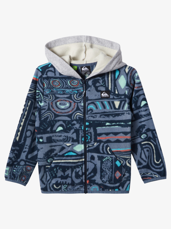 Surf Days - Zip-up hooded fleece for boys 2-7yrs  AQKFT03050