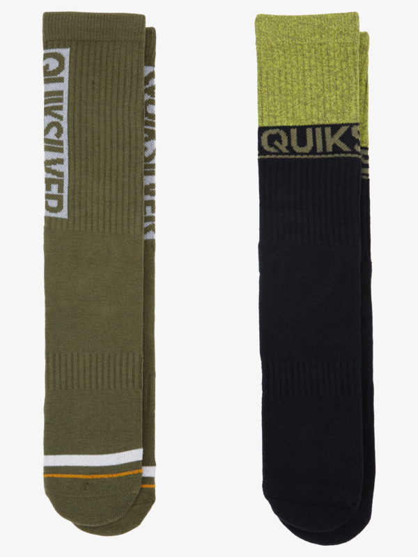 2 Pack Jacquard - Crew Socks  AQYAA03293