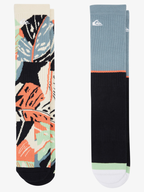 2 Pack Jacquard - Crew Socks  AQYAA03294
