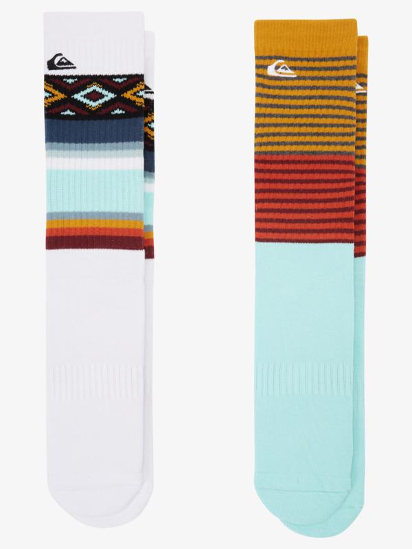 2 Pack Jacquard - Crew Socks  AQYAA03295