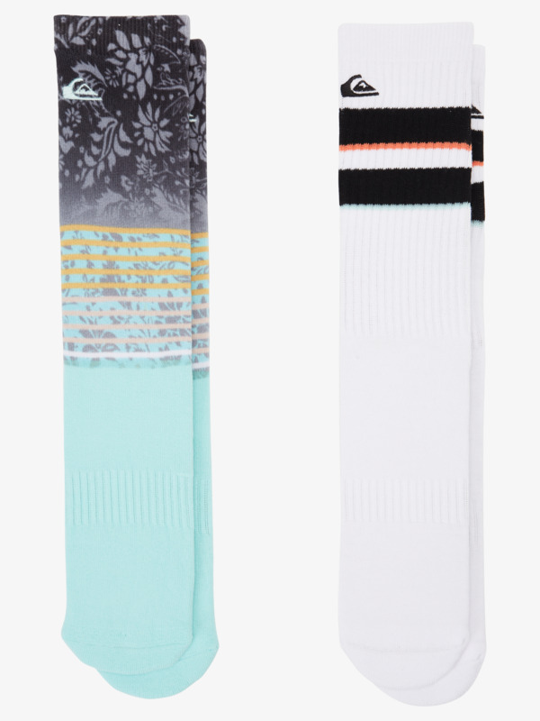 2 Pack Jacquard - Crew Socks  AQYAA03297