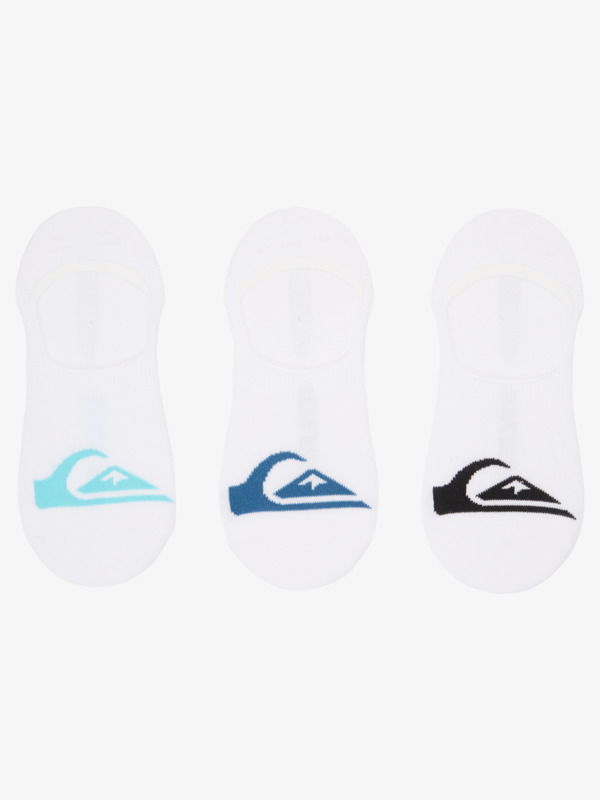 Oversized Logo - No Show Socks [3 pack] for Young Men  AQYAA03301