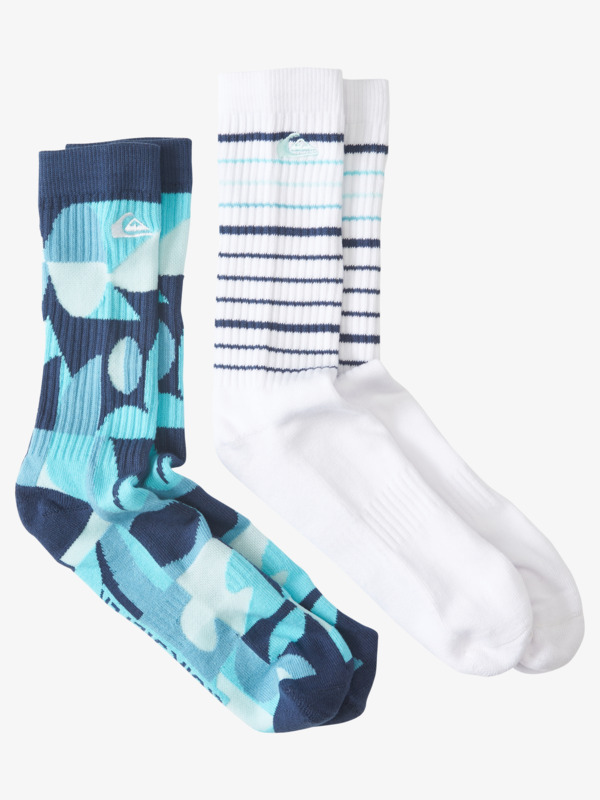 Geo Paradiso - Crew Socks 2 Pack for Men AQYAA03341
