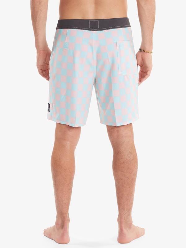 Checker 18" - Recycled Board Shorts for Men  AQYBS03535