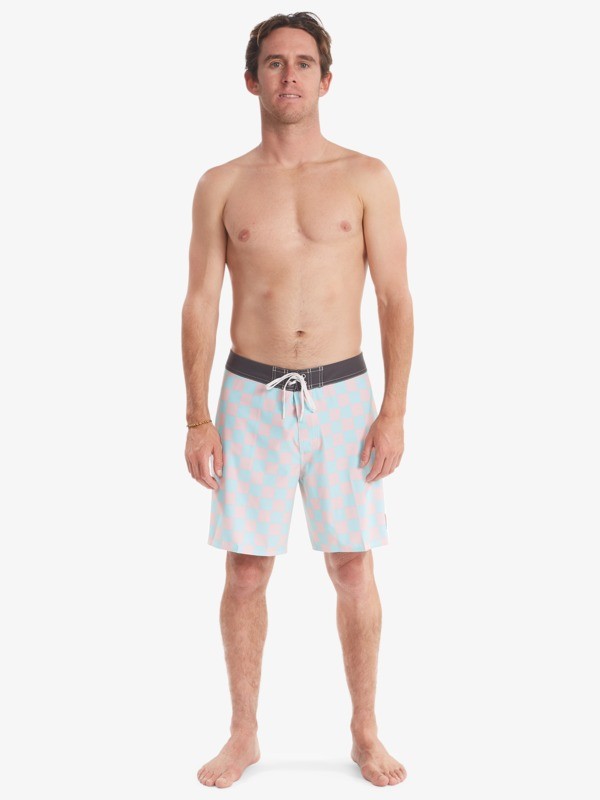 Checker 18" - Recycled Board Shorts for Men  AQYBS03535