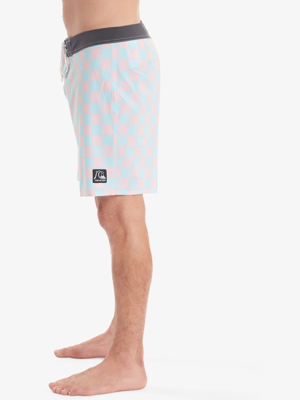 Checker 18" - Recycled Board Shorts for Men  AQYBS03535