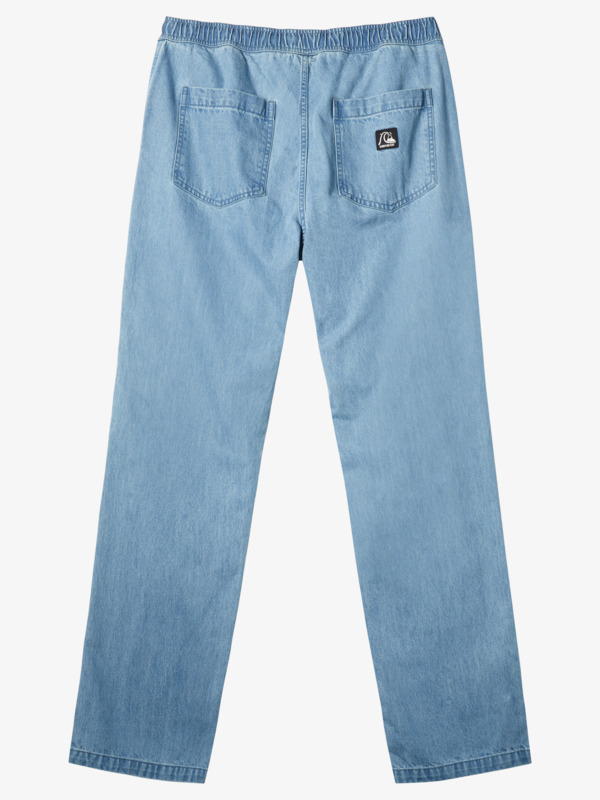 DNA Beach   - Elastic Waist Denim Pants for Men  AQYDP03021