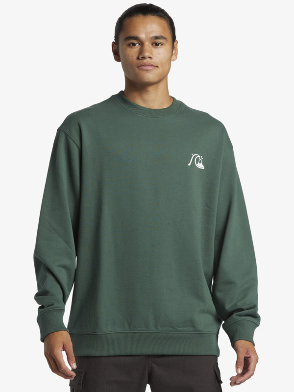 Felpa Sarasota Cotton Co. French Terry Verde Alga - Taglia 2XL - Nuova Con Etichette