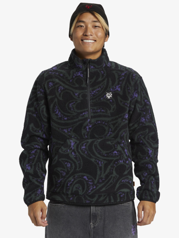 Mercury - Men's half-zip fleece  AQYFT03405