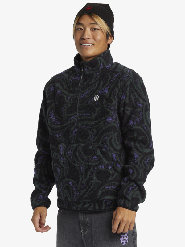 Mercury - Men's half-zip fleece  AQYFT03405