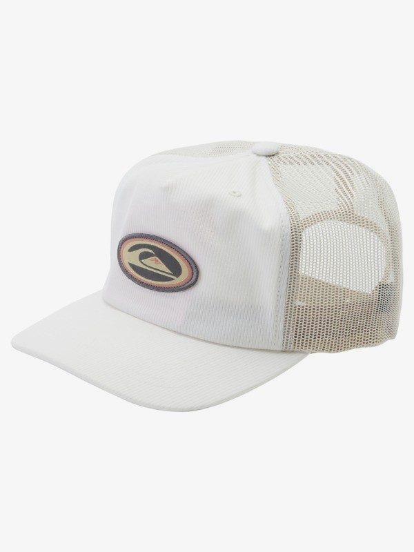 quiksilver, New Age Cordy - Casquette trucker pour Homme, ANTIQUE WHITE (wcl0) New Age Cordy - Trucker Cap for Men  AQYHA05022