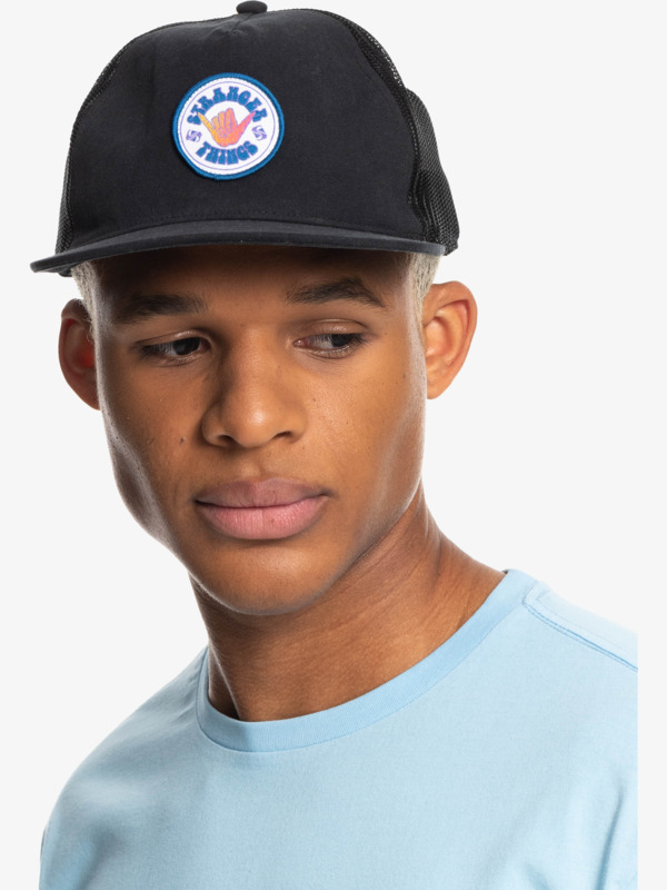 Quiksilver x Stranger Things Lenora Hills - Trucker Hat  AQYHA05158
