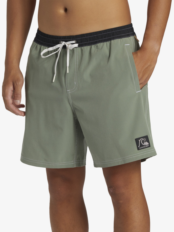 Original Straight 17" - Swim Shorts for Men  AQYJV03131