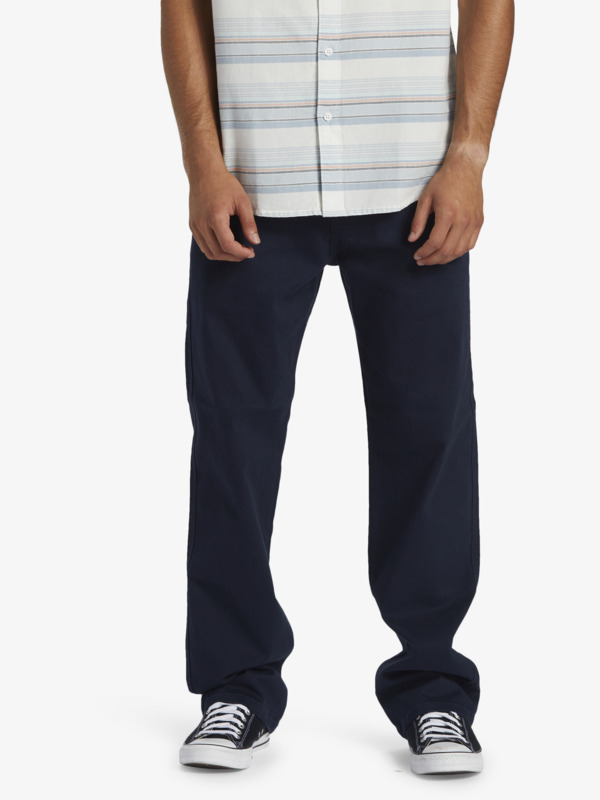 Landers - Straight Fit Trousers for Men  AQYNP03024