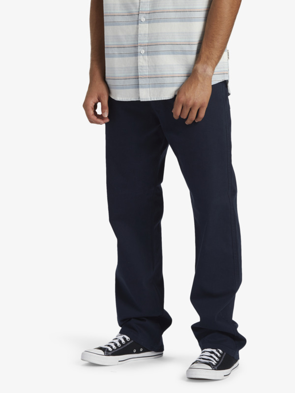 Landers - Straight Fit Trousers for Men  AQYNP03024