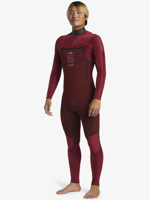 3/2mm Mercury - Chest Zip GBS Wetsuit for Men  AQYW103117