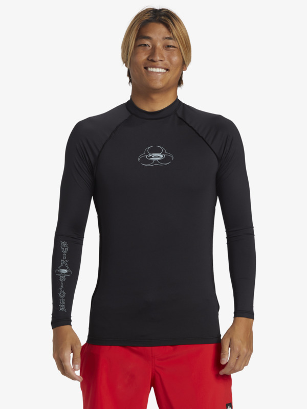 Saturn - Long Sleeve UPF 50 Surf T-Shirt for Men AQYWR03149