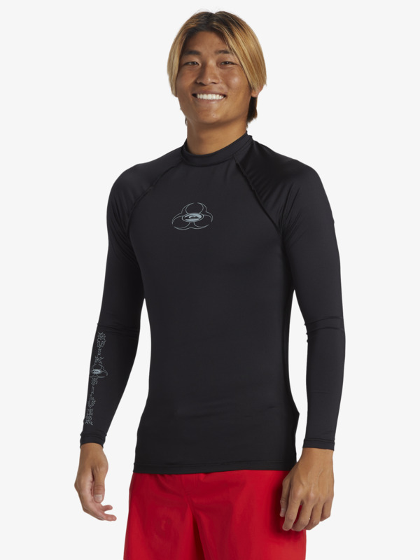 Saturn - Long Sleeve UPF 50 Surf T-Shirt for Men AQYWR03149