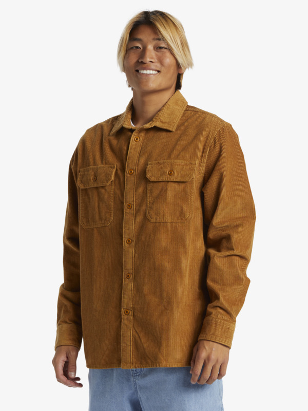 Venture - Men's corduroy shirt  AQYWT03345