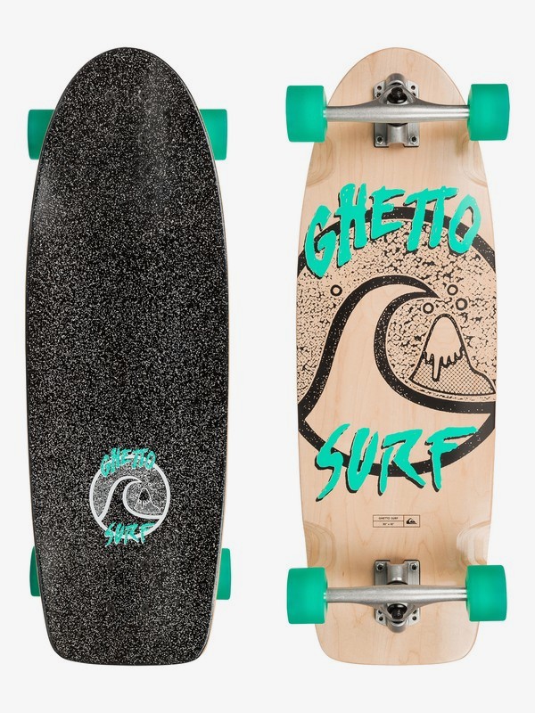 0 Ghetto Surf - Skateboard Blue EGLQSLSGHT Roxy