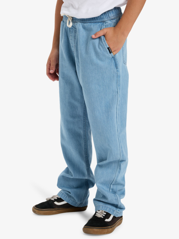 Taxer Denim - Stretch Trousers for Boys 8-16  EQBDP03185