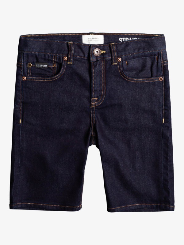 Modern Flave Rinse - Denim Shorts for Boys 8-16 EQBDS03063