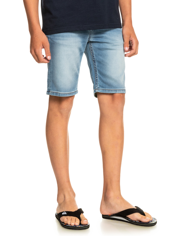 Modern Flave Saltwater - Denim Shorts for Boys 8-16 EQBDS03064