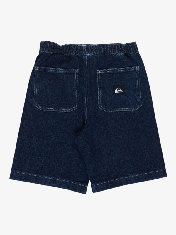 The Foam - Elasticated Denim Shorts for Boys 8-16  EQBDS03071