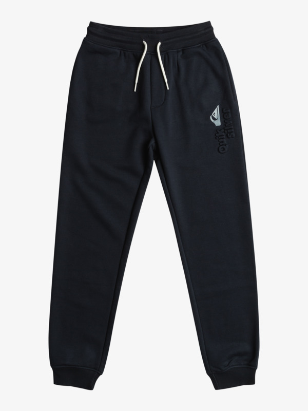 Boys black tracksuit bottoms sale